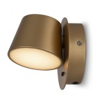 Maytoni Pixel Kinkiet/Ścienna z Włącznikiem LED 7W 350lm 3000K Mosiądz MOD421WL-L6BS3K