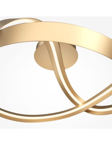 Maytoni Plons Lampa Sufitowa LED 34W 2040lm 3000K Mosiądz MOD283CL-L34BS3K - produkt 2