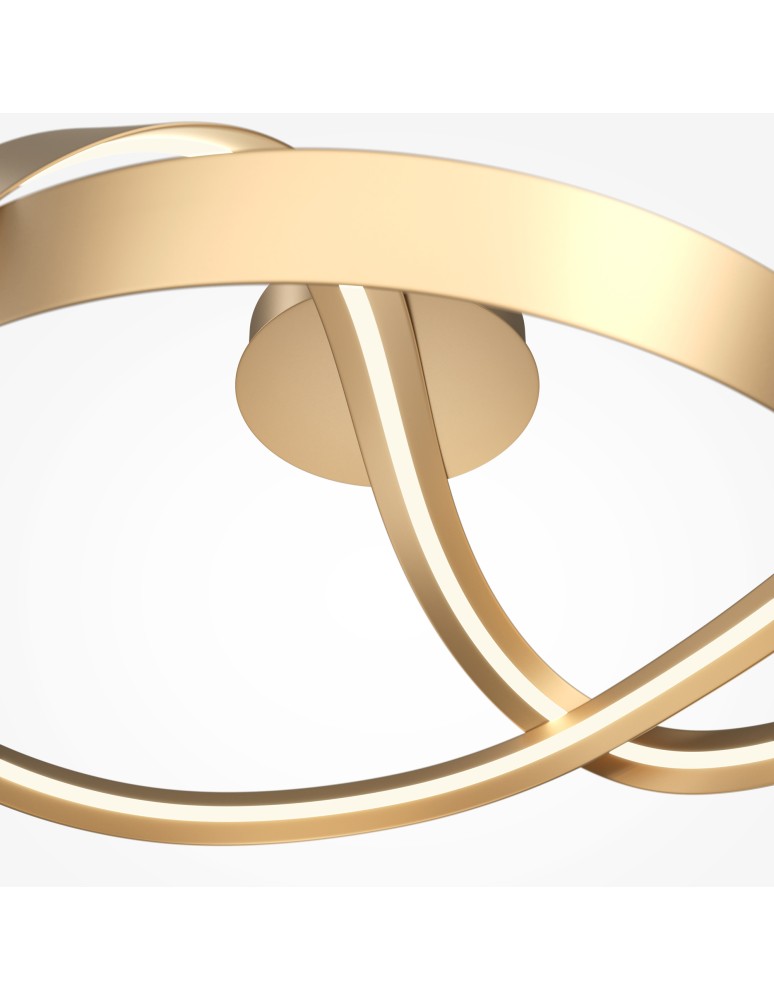 Maytoni Plons Lampa Sufitowa LED 34W 2040lm 3000K Mosiądz MOD283CL-L34BS3K