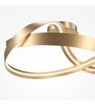 LED ceiling lamps - Maytoni Plons LED Ceiling Lamp 34W 2040lm 3000K Brass MOD283CL-L34BS3K. - product 3