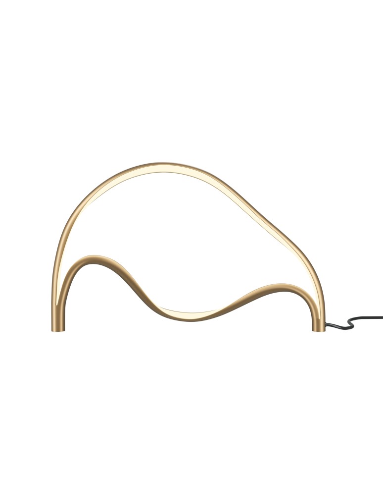 Designer table lamps - Maytoni Plons LED Table Lamp 12W 760lm 3000K Brass MOD283TL-L12BS3K. - product kolory-swiatla.pl 1