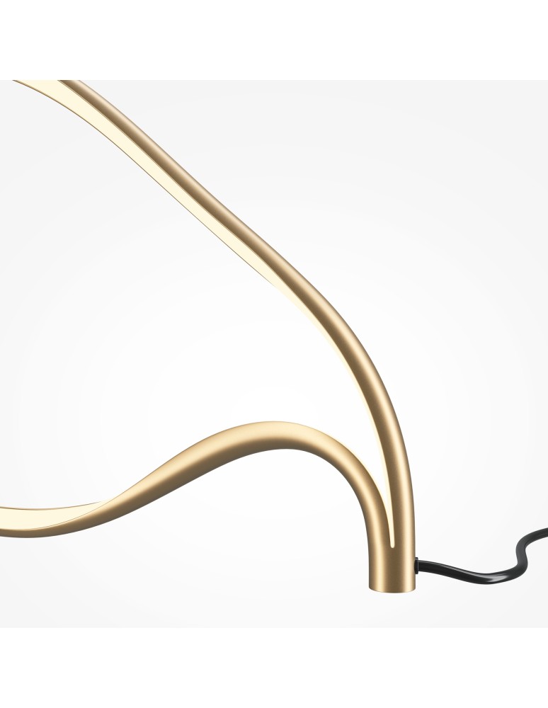 Designer table lamps - Maytoni Plons LED Table Lamp 12W 760lm 3000K Brass MOD283TL-L12BS3K. - product kolory-swiatla.pl 2