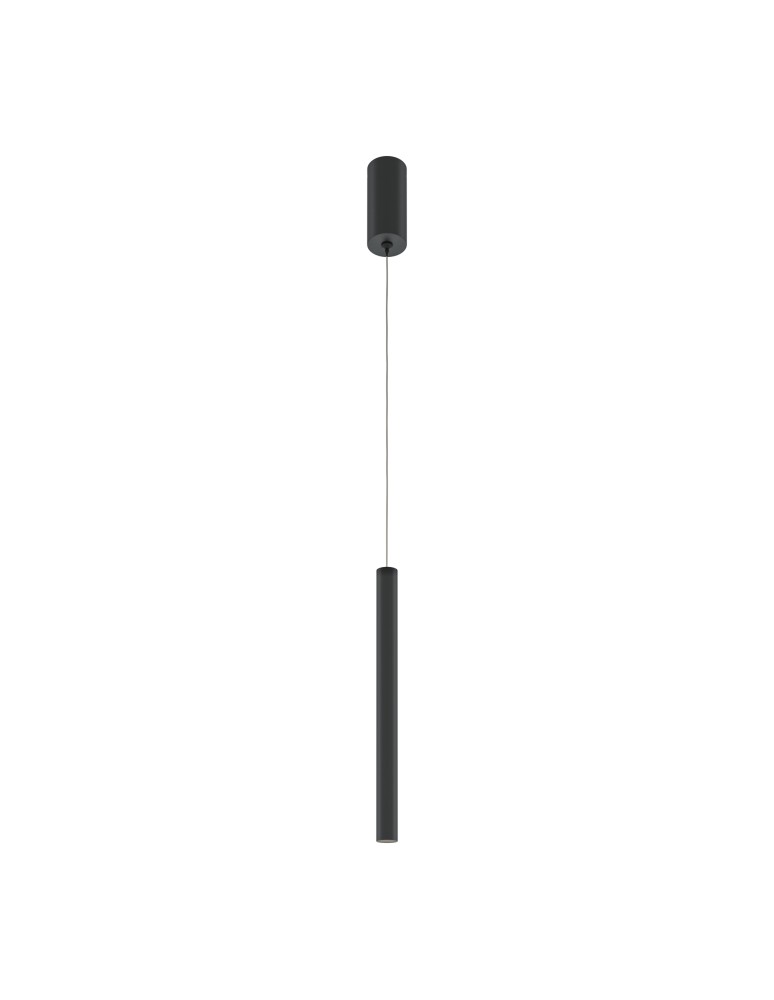 Pendant lamps - Maytoni Pro Base LED Tube Pendant Lamp 6W 500lm 4000K Black MOD159PL-L6B4K2. - product kolory-swiatla.pl 1