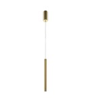 Pendant lamps - Maytoni Pro Base LED Tube Pendant Lamp 6W 500lm 4000K Gold MOD159PL-L6G4K2. - product 1