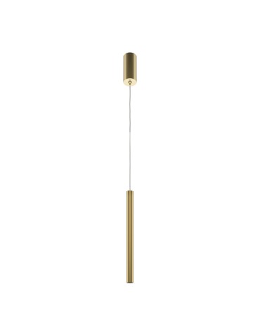 Maytoni Pro Base LED Tube Pendant Lamp 6W 500lm 4000K Gold MOD159PL-L6G4K2.