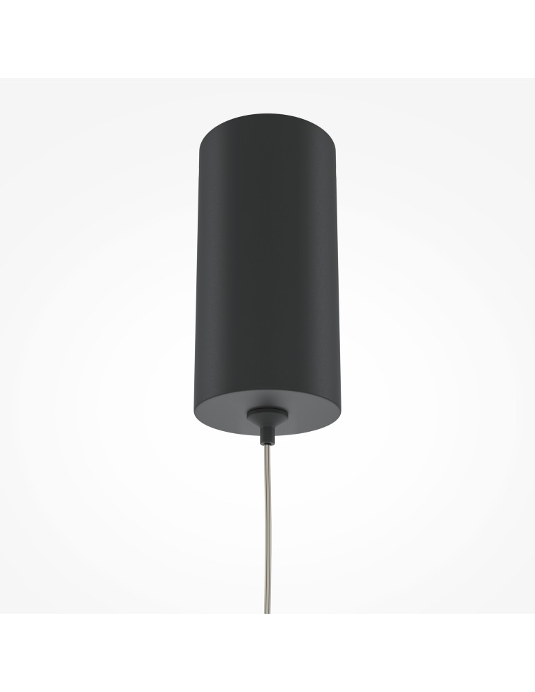 Pendant lamps - Maytoni Pro Extra LED Tube Pendant Lamp 6W 500lm 4000K Black MOD160PL-L6B4K1 - product kolory-swiatla.pl 6