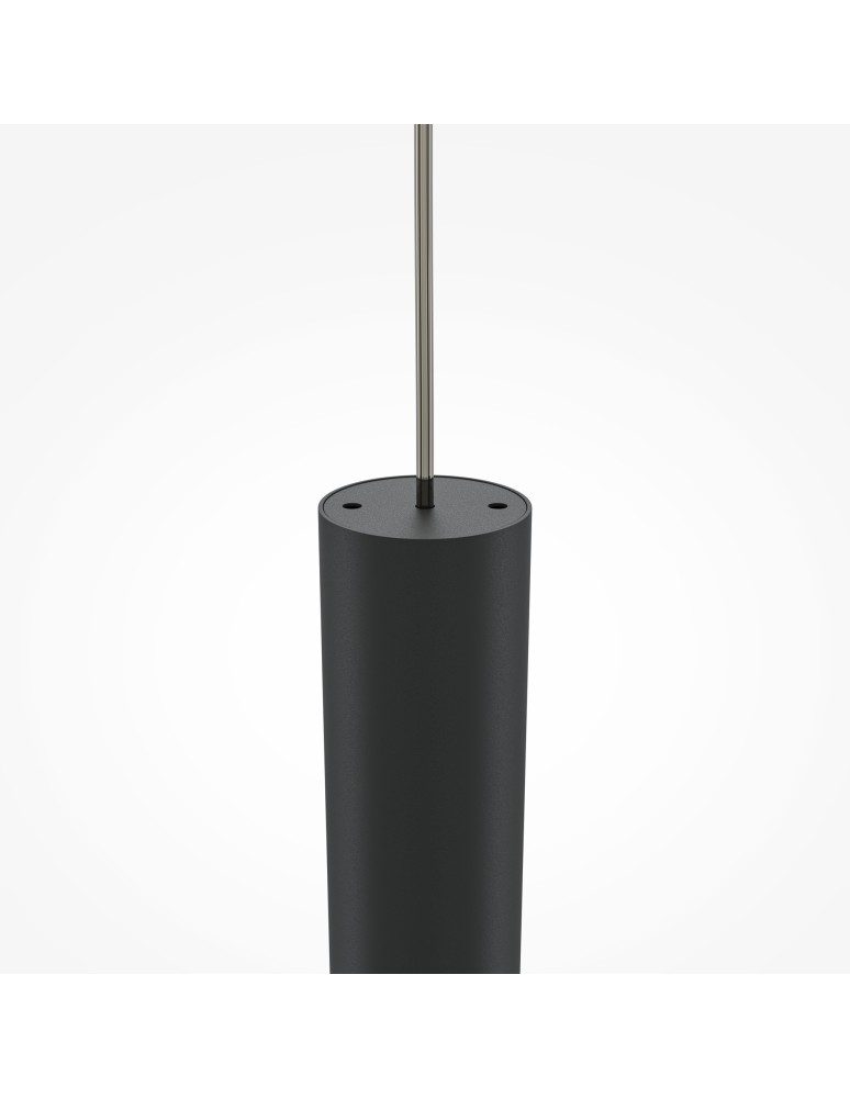 Pendant lamps - Maytoni Pro Extra LED Tube Pendant Lamp 6W 500lm 4000K Black MOD160PL-L6B4K1 - product kolory-swiatla.pl 7