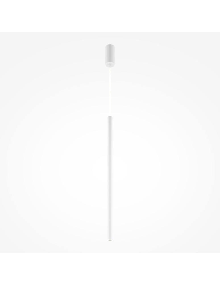Pendant lamps - Maytoni Pro Extra LED Tube Pendant Lamp 6W 500lm 4000K White MOD160PL-L6W4K1. - product kolory-swiatla.pl 1