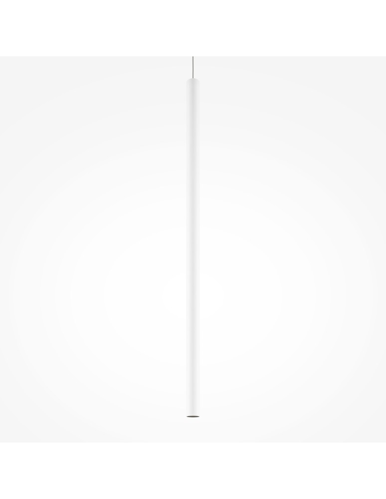 Pendant lamps - Maytoni Pro Extra LED Tube Pendant Lamp 6W 500lm 4000K White MOD160PL-L6W4K1. - product kolory-swiatla.pl 5