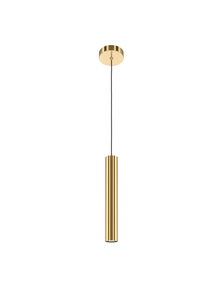 Pendant tube lamps - Maytoni Pro Focus Pendant Tube Lamp 1xGU10 6W Brass MOD161PL-01BS1. - product kolory-swiatla.pl 1