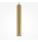 Pendant tube lamps - Maytoni Pro Focus Pendant Tube Lamp 1xGU10 6W Brass MOD161PL-01BS1. - product 4