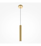 Pendant tube lamps - Maytoni Pro Focus Pendant Tube Lamp 1xGU10 6W Brass MOD161PL-01BS1. - product 5