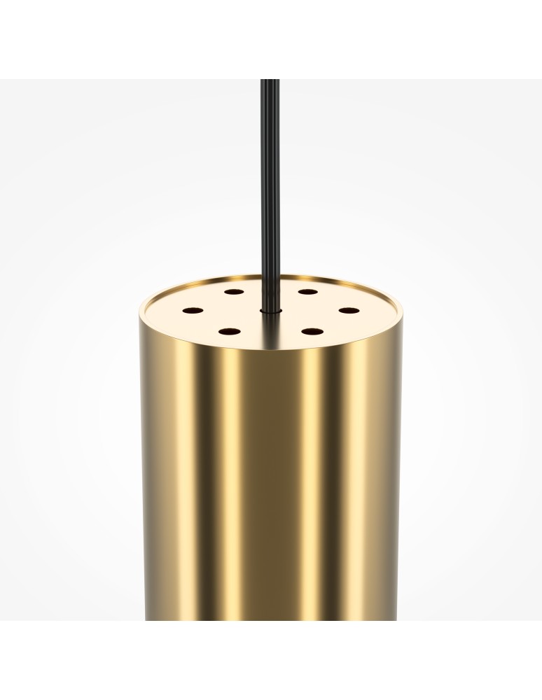 Pendant tube lamps - Maytoni Pro Focus Pendant Tube Lamp 1xGU10 6W Brass MOD161PL-01BS1. - product kolory-swiatla.pl 7
