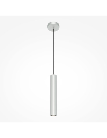 Maytoni Pro Focus Pendant Tube Lamp 1xGU10 6W Silver MOD161PL-01CM1.