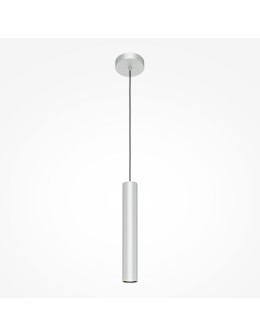 Maytoni Pro Focus Lampa Wisząca Rurka 1xGU10 6W Srebrny MOD161PL-01CM1