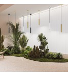 Pendant lamps - Maytoni Pro Focus Pendant Tube Lamp 1xGU10 6W Silver MOD161PL-01CM1. - product 2