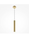 Maytoni Pro Focus Pendant Tube Lamp 1xGU10 6W Gold MOD161PL-01G1.