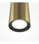 Pendant lamps - Maytoni Pro Focus Pendant Tube Lamp 1xGU10 6W Gold MOD161PL-01G1. - product 3