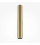 Pendant lamps - Maytoni Pro Focus Pendant Tube Lamp 1xGU10 6W Gold MOD161PL-01G1. - product 4