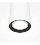 Pendant lamps - Maytoni Pro Focus Pendant Tube Lamp 1xGU10 6W White MOD161PL-01W1. - product 3