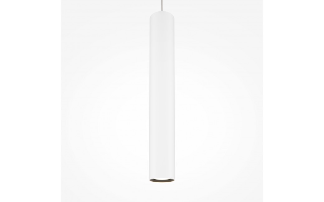 Maytoni Pro Focus Lampa Wisząca Rurka 1xGU10 6W Biały MOD161PL-01W1