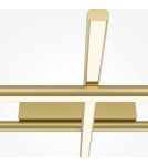 LED ceiling lamps - Maytoni Radiance LED 50W 2250lm 3000K Gold MOD278CL-L50G3K Ceiling Lamp. - product 3