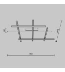 LED ceiling lamps - Maytoni Radiance LED 50W 2250lm 3000K Gold MOD278CL-L50G3K Ceiling Lamp. - product 6