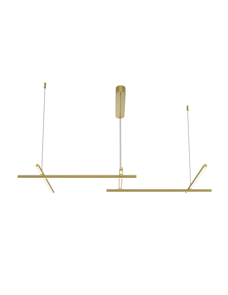 Pendant lamps - Maytoni Radiance LED Pendant Lamp 50W 2150lm 3000K Gold MOD278PL-L50G3K. - product kolory-swiatla.pl 1