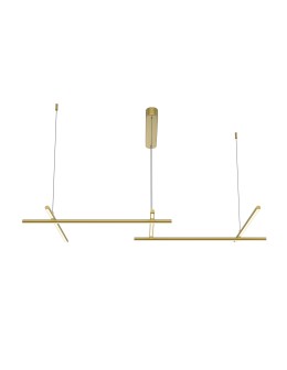Maytoni Radiance LED Pendant Lamp 50W 2150lm 3000K Gold MOD278PL-L50G3K.