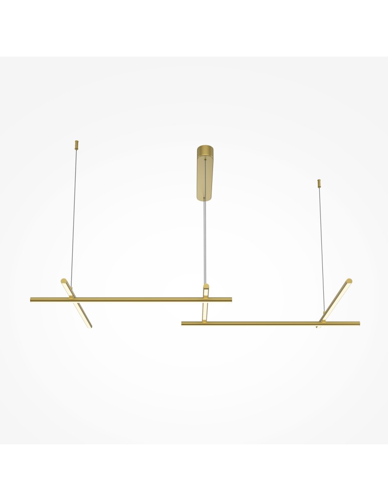 Pendant lamps - Maytoni Radiance LED Pendant Lamp 50W 2150lm 3000K Gold MOD278PL-L50G3K. - product kolory-swiatla.pl 4