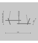 Pendant lamps - Maytoni Radiance LED Pendant Lamp 50W 2150lm 3000K Gold MOD278PL-L50G3K. - product 6