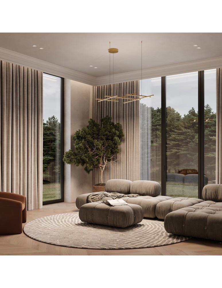 Pendant lamps - Maytoni Radiance LED Pendant Lamp 80W 3150lm 3000K Gold MOD278PL-L86G3K. - product kolory-swiatla.pl 2