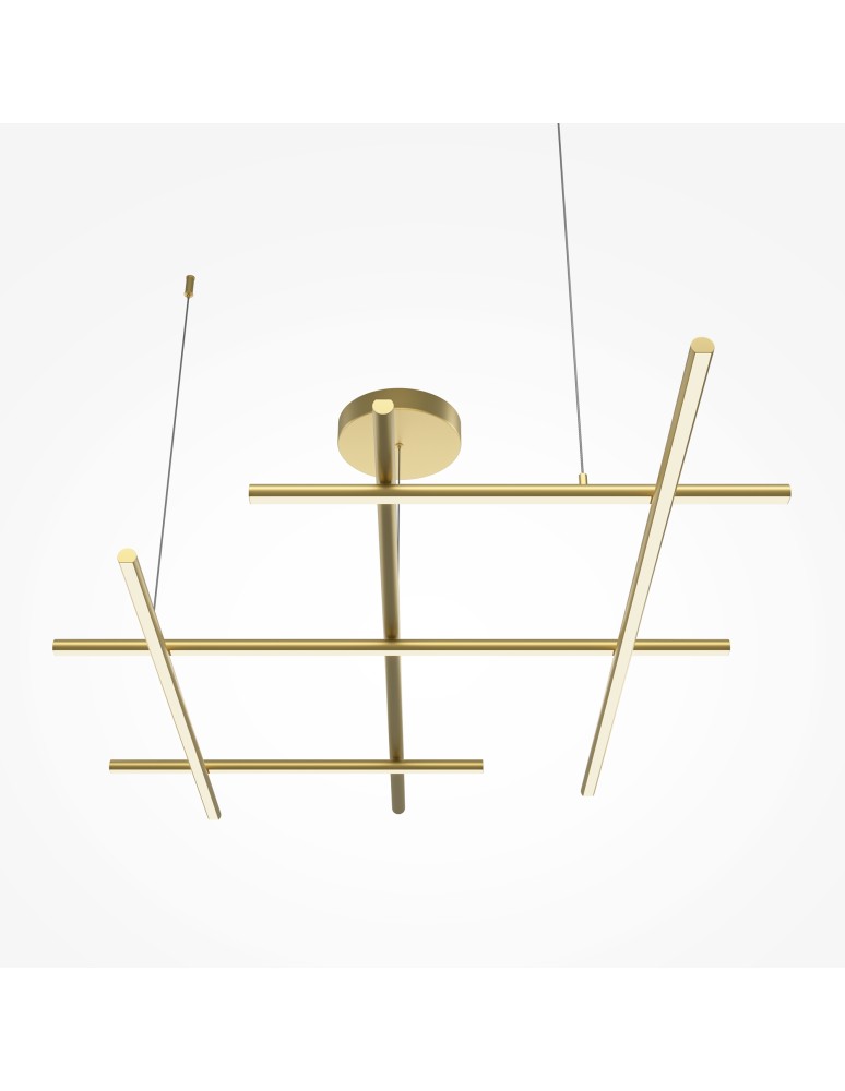 Pendant lamps - Maytoni Radiance LED Pendant Lamp 80W 3150lm 3000K Gold MOD278PL-L86G3K. - product kolory-swiatla.pl 4