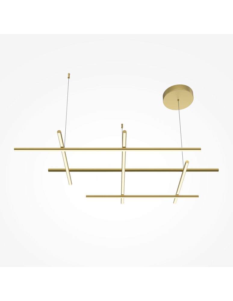 Pendant lamps - Maytoni Radiance LED Pendant Lamp 80W 3150lm 3000K Gold MOD278PL-L86G3K. - product kolory-swiatla.pl 5