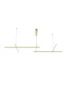 Maytoni Radiance LED Pendant Lamp 80W 1900lm 3000K Gold MOD278PL-L86G3K1.