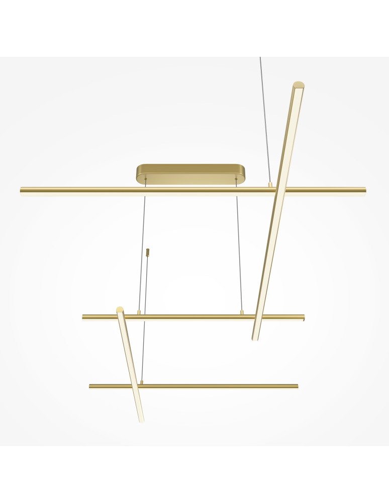 Pendant lamps - Maytoni Radiance LED Pendant Lamp 80W 1900lm 3000K Gold MOD278PL-L86G3K1. - product kolory-swiatla.pl 3