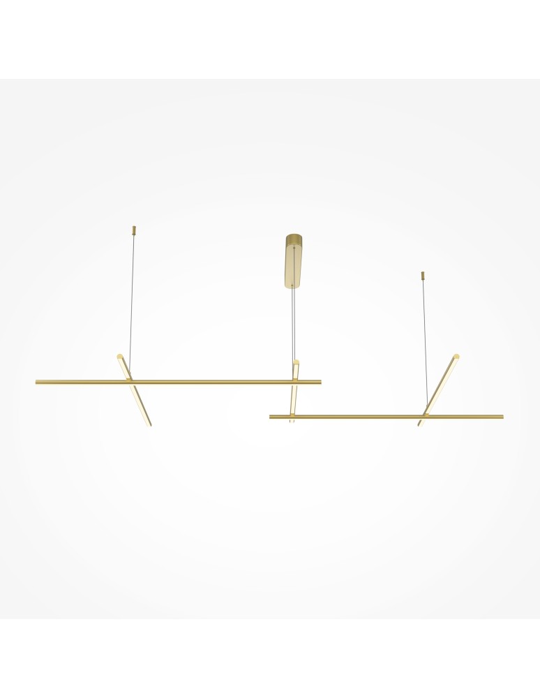 Pendant lamps - Maytoni Radiance LED Pendant Lamp 80W 1900lm 3000K Gold MOD278PL-L86G3K1. - product kolory-swiatla.pl 4