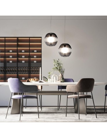 Maytoni Rebel Lampa Wisząca LED 6W 500lm 3000K Chrom MOD322PL-L6B3K - produkt 2