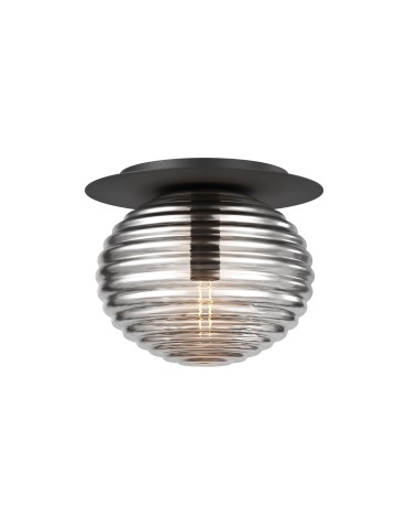 Maytoni Reels Ceiling Lamp 1xE27 60W Black MOD268CL-01B