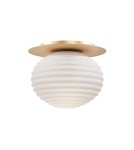 Maytoni Reels Lampa Sufitowa 1xE27 60W Złoty MOD268CL-01G