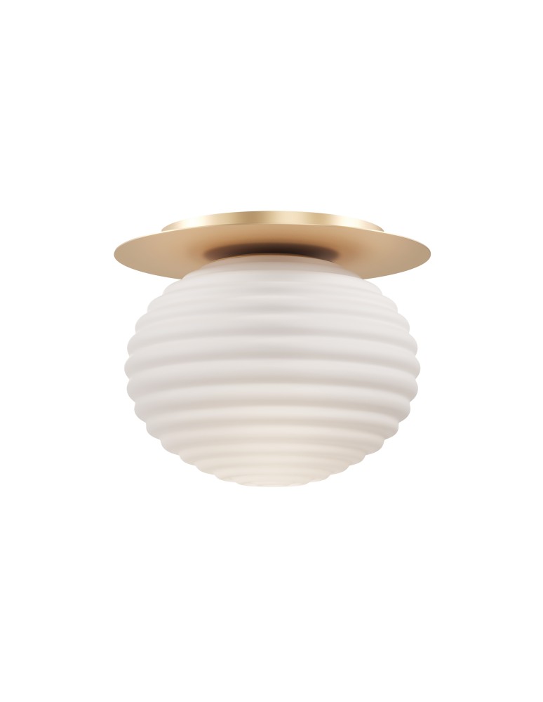 Small ceiling lamps - Maytoni Reels Ceiling Lamp 1xE27 60W Gold MOD268CL-01G - product kolory-swiatla.pl 1