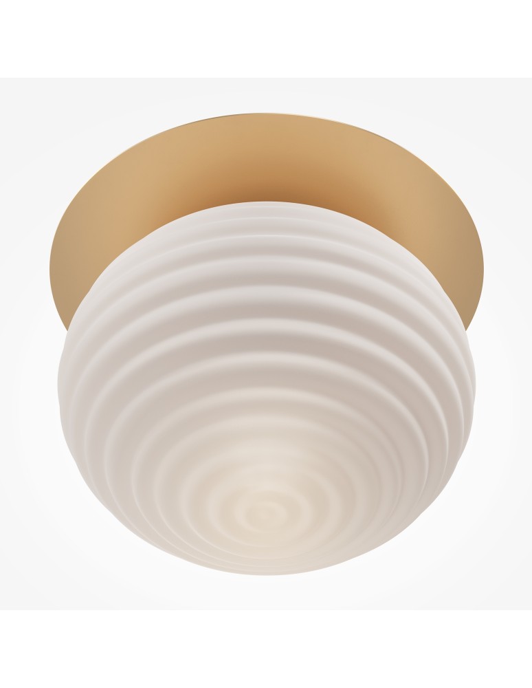 Small ceiling lamps - Maytoni Reels Ceiling Lamp 1xE27 60W Gold MOD268CL-01G - product kolory-swiatla.pl 3