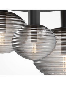 Maytoni Reels Lampa Sufitowa 3xE14 40W Czarny MOD268CL-03B - produkt 2