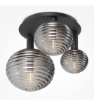 Ceiling lamps spheres - Maytoni Reels Ceiling Lamp 3xE14 40W Black MOD268CL-03B - product 3