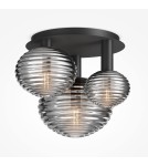 Ceiling lamps spheres - Maytoni Reels Ceiling Lamp 3xE14 40W Black MOD268CL-03B - product 4
