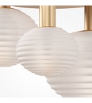 Ceiling lamps spheres - Maytoni Reels Ceiling Lamp 3xE14 40W Gold MOD268CL-03G. - product 2
