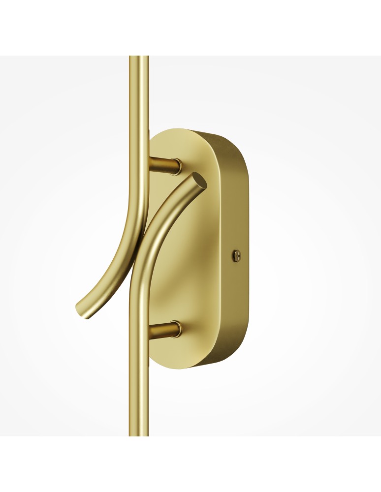 Designer wall lamps - Maytoni Renaissance LED wall lamp/wall lamp 6W 170lm 3000K Brass MOD256WL-L5BS3K1 - product kolory-swiatla.pl 4