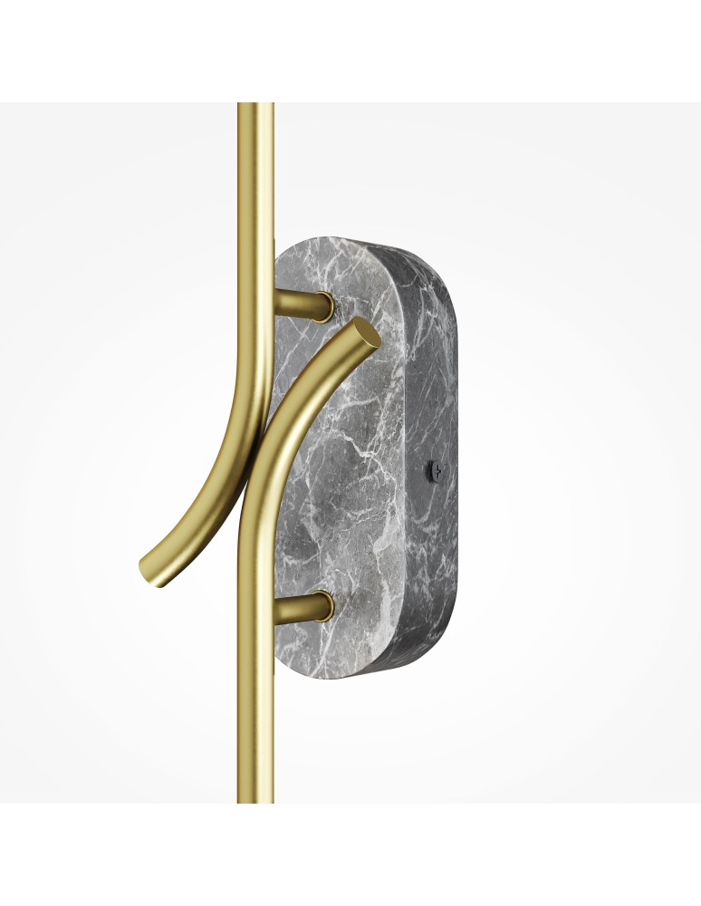 Designer wall lamps - Maytoni Renaissance LED wall lamp/wall lamp 6W 170lm 3000K Brass MOD256WL-L5BS3K2 - product kolory-swiatla.pl 4