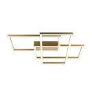 LED ceiling lamps - Maytoni Rida LED Ceiling Lamp 78W 4300lm Gold MOD015CL-L80GK. - product 1