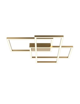 Maytoni Rida Lampa Sufitowa LED 78W 4300lm Złoty MOD015CL-L80GK